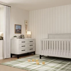 Newbern 6-Drawer Assembled Dresser - White Driftwood