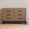 Newbern 6-Drawer Assembled Dresser - Driftwood
