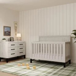 Newbern 4-in-1 Convertible Crib - White Driftwood