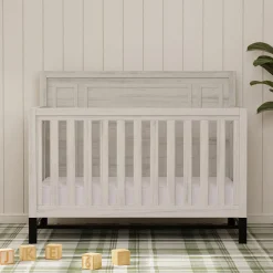 Newbern 4-in-1 Convertible Crib - White Driftwood