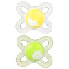 Newborn Anatomical Pacifier (2) - Yellow