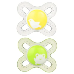 Newborn Anatomical Pacifier (2) - Yellow