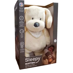 Nightlight Sleepy Cuddly Doggy - Vanilla