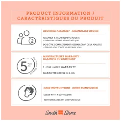 Nightstand Spark - White