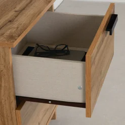 Nightstand with 2 Drawers - Cavalleri Nordik Oak