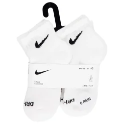 Nike Ankle Socks (6) Sizes 10e-3j