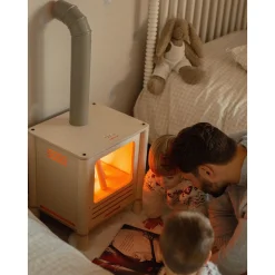 Nordik Fireplace - Naturel/Pink