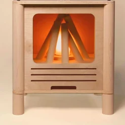 Nordik Fireplace - Naturel/Sage