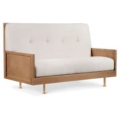 Novella Crib with Toddler Bed Conversion Kit - Stained Ash / Ivory