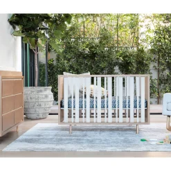 Novella 6-Drawer Dresser - Stained Ash / Ivory Finish