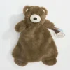 Nunu Faux Fur With Pacifier Tab Attachment 12" - Bear