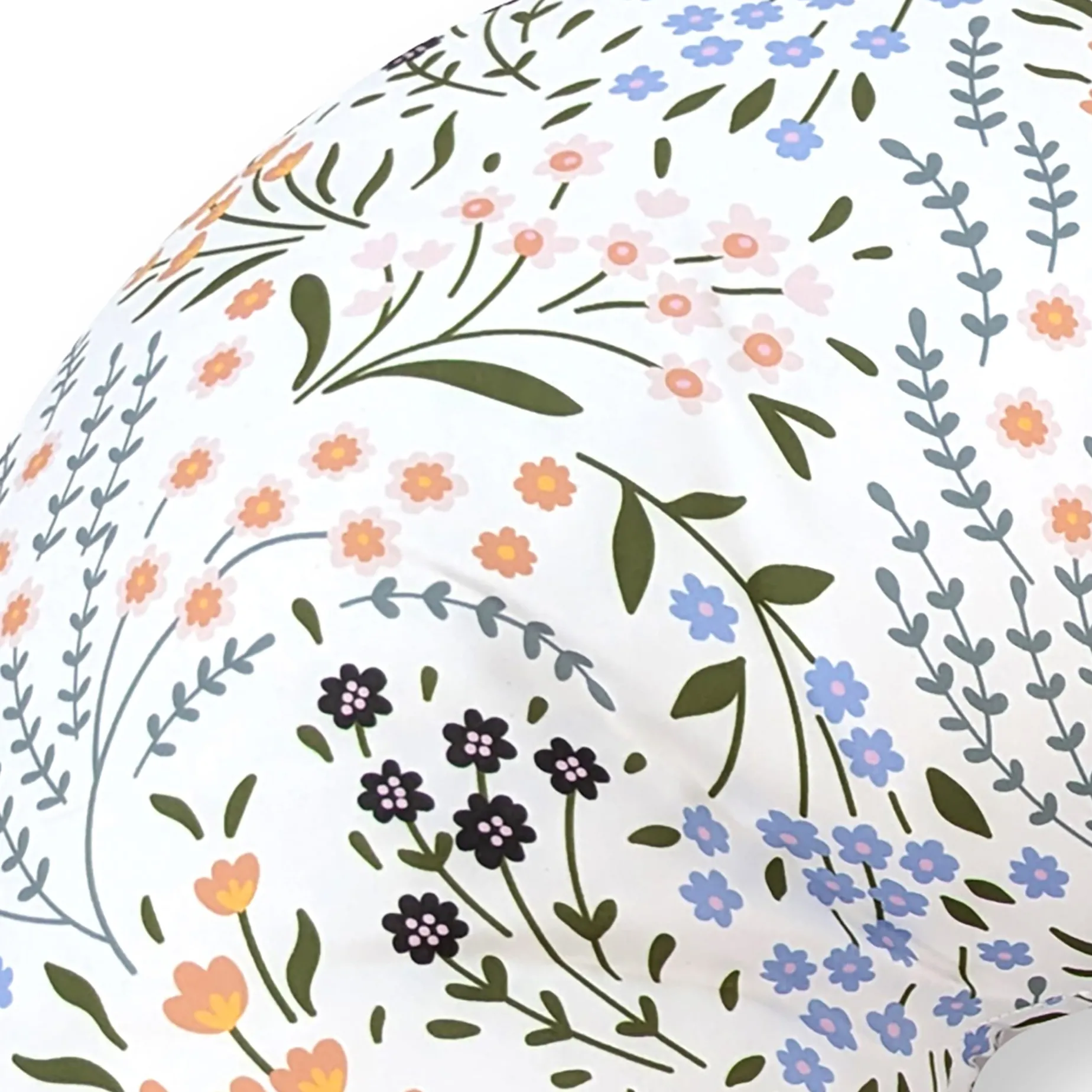 Nursing Pillow - Colored Flowers
