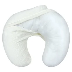 Nursing Pillow - Muslin Coconut
