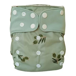 Olive Cloth Diaper 10-35lb