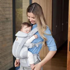 Omni Breeze 360 Baby Carrier - Pearl Grey