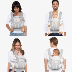Omni Breeze 360 Baby Carrier - Pearl Grey