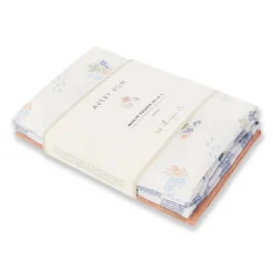 Organic Baby Muslin Blanket Set of 3 - Coastline