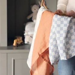 Organic Baby Muslin Blanket Set of 3 - Coastline