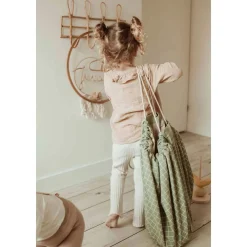 Organic Grid Green Storage Bag