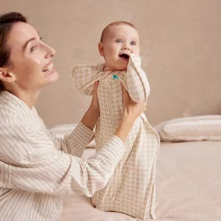 Organic Swaddle Up Small 8-13lb - Houndstooth