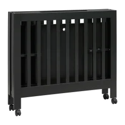 Origami Mini Crib - Black Finish