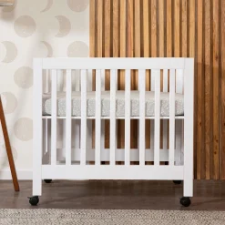 Origami Mini Crib - White Finish