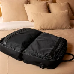 Oslo- Recycled Nylon Black Bag