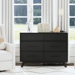 Otto 6-Drawer Dresser - Ebony