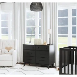 Otto 6-Drawer Dresser - Ebony