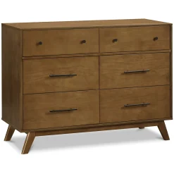 Otto 6-Drawer Dresser - Walnut