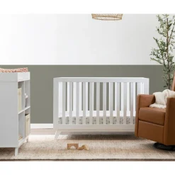 Otto 3-in-1 Convertible Crib - White