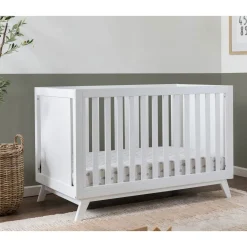 Otto 3-in-1 Convertible Crib - White