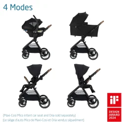 Oxford Stroller - Essential Black