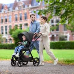 Oxford Stroller - Essential Black