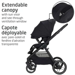 Oxford Stroller - Twillic Black
