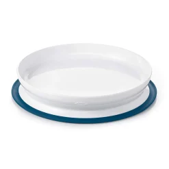 OXO Tot Stick and Stray Suction Plate - Navy
