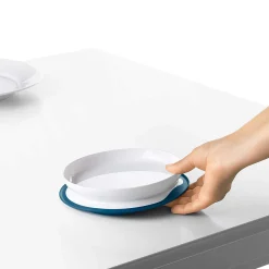 OXO Tot Stick and Stray Suction Plate - Navy