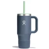 24oz Travel Tumbler - Grey/Green