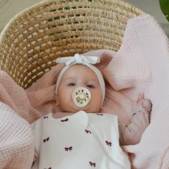 Pacifier Bibs6-18(2) - Bow (Size 2)