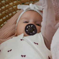 Pacifier Bibs6-18(2) - Bow (Size 2)