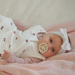 Pacifier Bibs6-18(2) - Bow (Size 2)