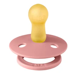 Pacifier Bibs 6-18m (2) - Dusty Pink/Elderberry (Size 2)