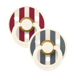 Pacifier Bibs 6-18m (2) - Holiday Print Limited Edition (size 2)