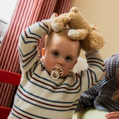 Pacifier Bibs 6-18m (2) - Holiday Print Limited Edition (size 2)