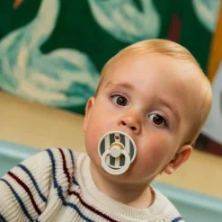 Pacifier Bibs 0-6m (2) - Holiday Print Limited Edition (size 1)