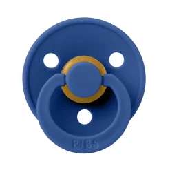 Pacifier Bibs 6-18m (2) - Vanilla/Cornflower (Size 2)