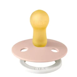 Pacifier Bibs 6-18m Set of 2 - Blush / Vanilla (Size 2)