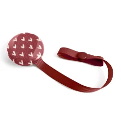 Pacifier Clip - Chocolate Heart