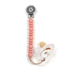 Pacifier Clip - Inox Blush