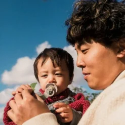 Pacifier Clip Loop - Blush